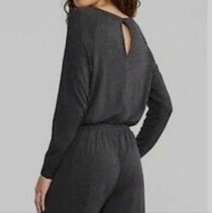 Lou & Grey for Loft women's jumpsuit gray size gray size S